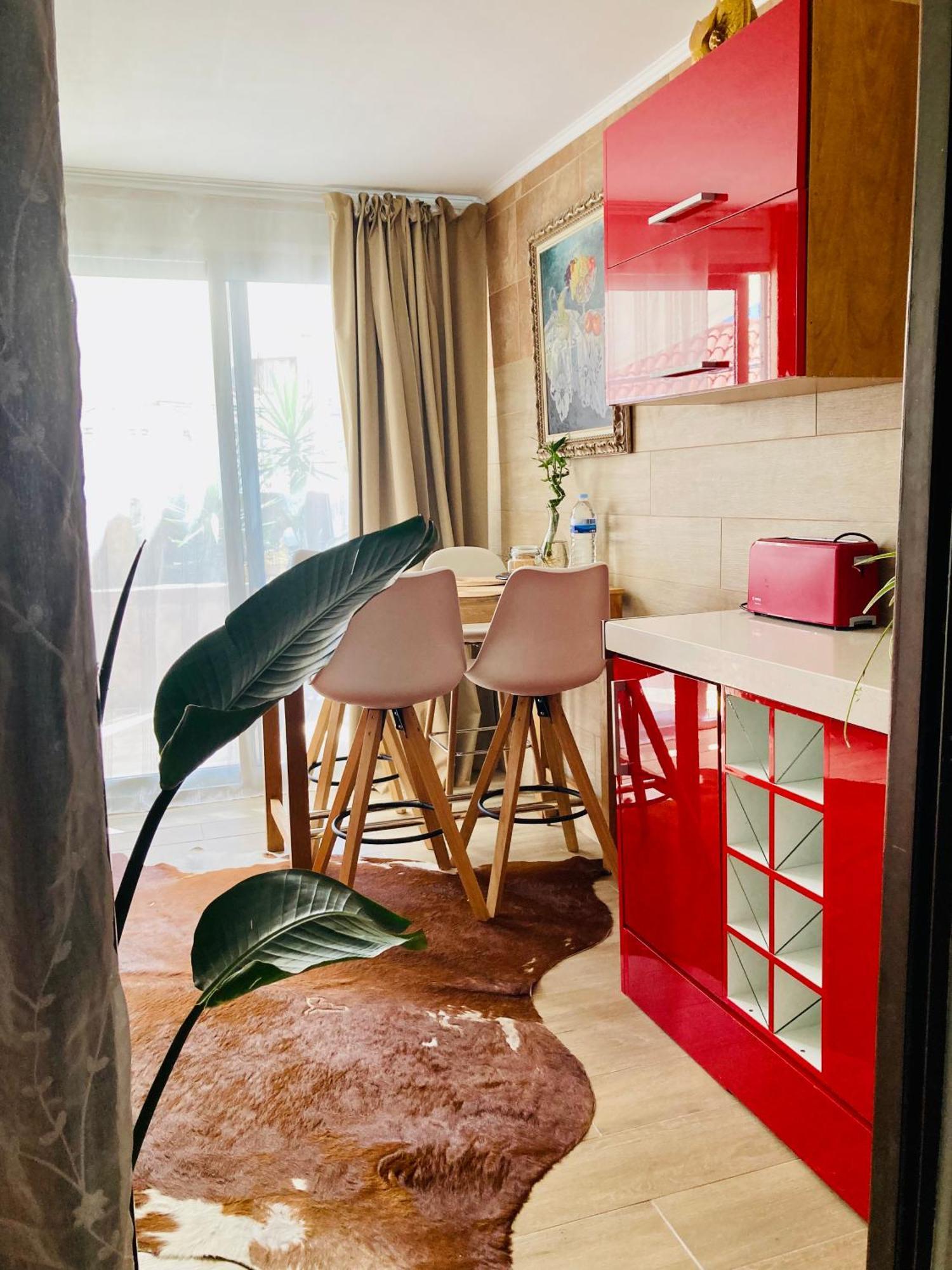 Apartment With Terrace And Pool, Los Cristianos ลอส กริสเตียนอส ภายนอก รูปภาพ