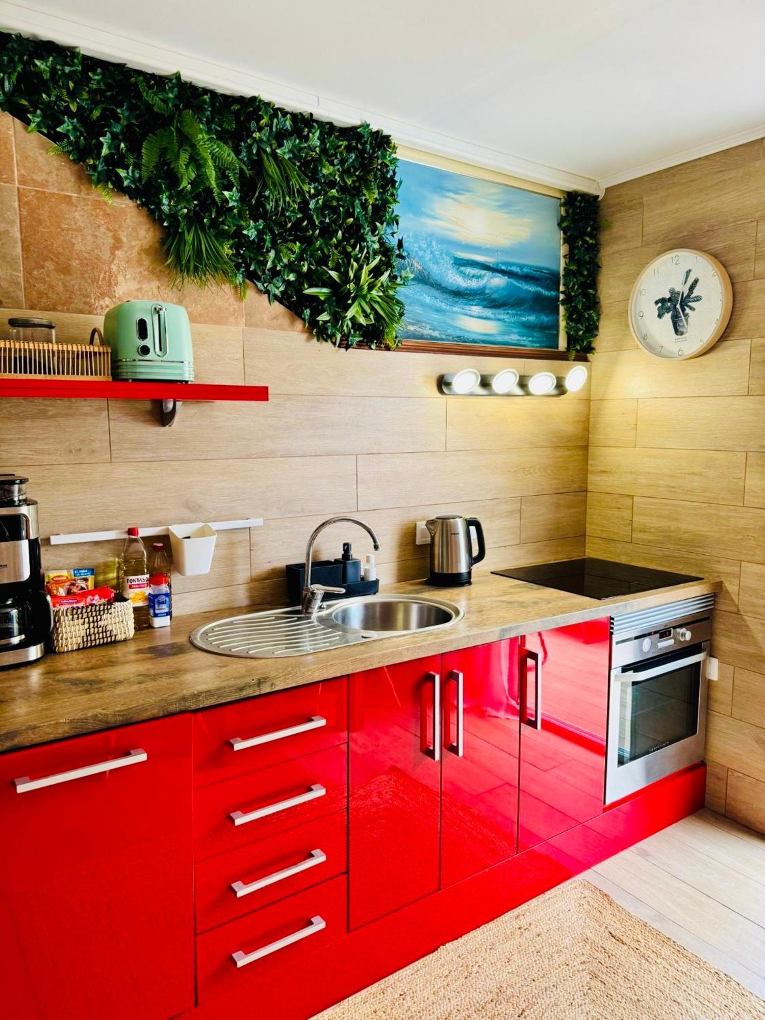 Apartment With Terrace And Pool, Los Cristianos ลอส กริสเตียนอส ภายนอก รูปภาพ